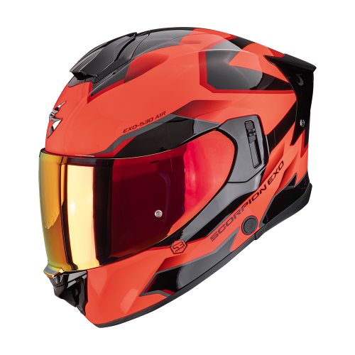 Przejdź do produktu SCORPION EXO-530 AIR CLIP RED BLACK 