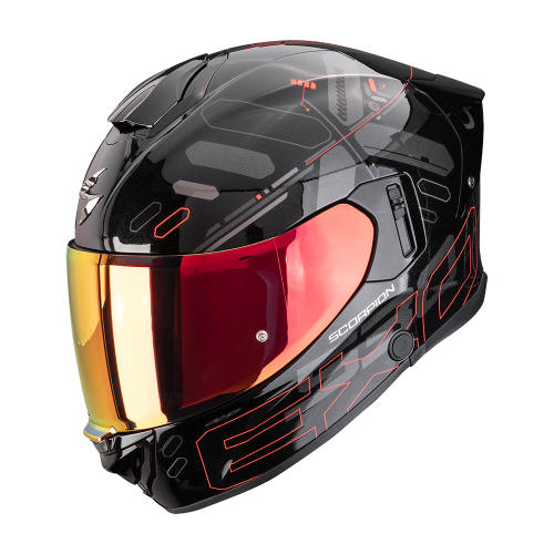 Przejdź do produktu SCORPION EXO-530 AIR FOND METAL BLACK RED 