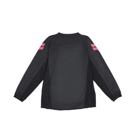 BLUZA MOTOCYKLOWA JUNIOR FOX GIRLS BLACKOUT BLACK BLACK