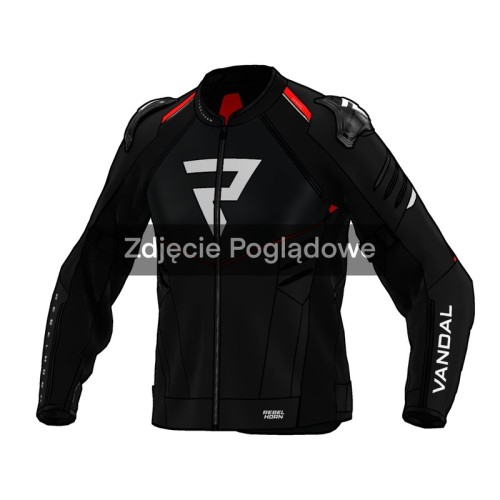 Przejdź do produktu KURTKA MOTOCYKLOWA TEKSTYLNA REBELHORN VANDAL 2 BLACK RED