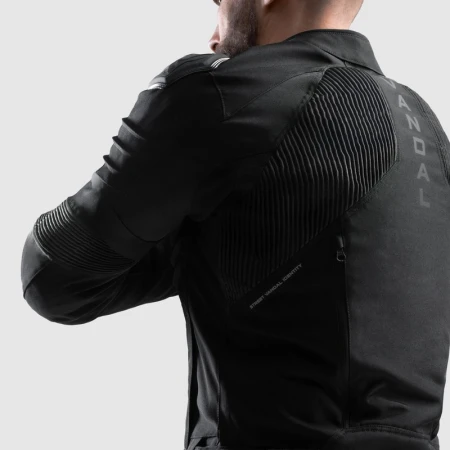 KURTKA MOTOCYKLOWA TEKSTYLNA REBELHORN VANDAL 2 BLACK