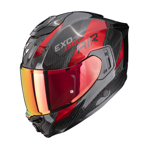 Przejdź do produktu SCORPION EXO-1500 CARBON AIR PLATTED BLACK RED