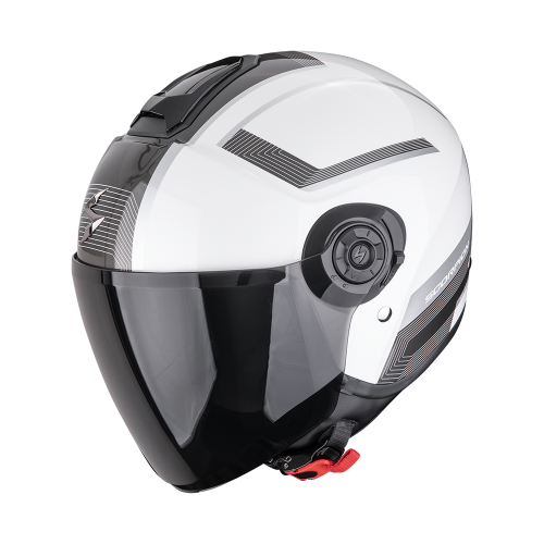 Przejdź do produktu SCORPION EXO-CITY II COSMOS PEARL WHITE SILVER