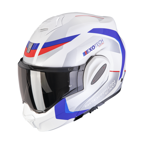 Przejdź do produktu SCORPION EXO-TECH EVO PRO ACUTI WHITE BLUE RED 