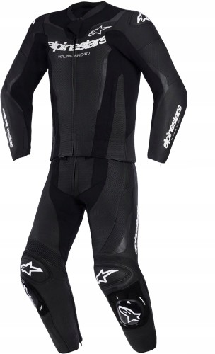 Przejdź do produktu KOMBINEZON 2PC ALPINESTARS LEATHER SUIT GP FORCE V2 BLACK