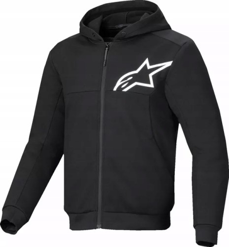 Przejdź do produktu BLUZA ALPINESTARS HOODIE CHROME V2 BLACK WHITE