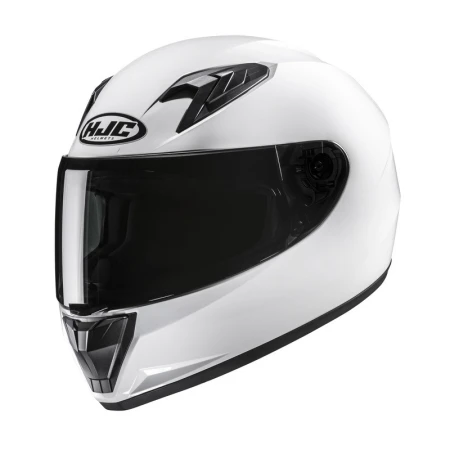 KASK MOTOCYKLOWY JUNIOR HJC Y10 SOLID PEARL WHITE