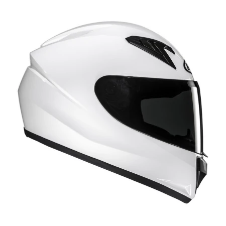 KASK MOTOCYKLOWY JUNIOR HJC Y10 SOLID PEARL WHITE