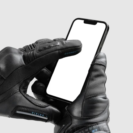 RĘKAWICE MOTOCYKLOWE REBELHORN TRACER WP BLACK