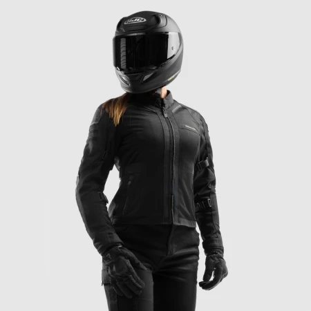 KURTKA MOTOCYKLOWA TEKSTYLNA DAMSKA REBELHORN SCANDAL 3 BLACK WXS