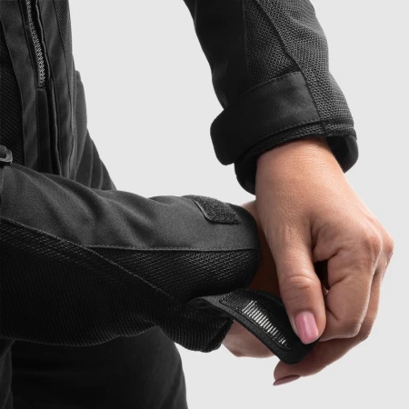 KURTKA MOTOCYKLOWA TEKSTYLNA DAMSKA REBELHORN SCANDAL 3 BLACK WXS