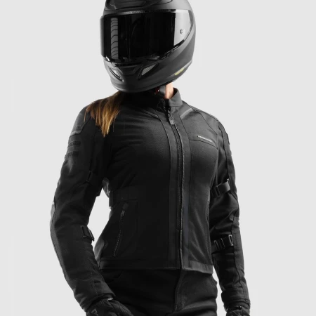 KURTKA MOTOCYKLOWA TEKSTYLNA DAMSKA REBELHORN SCANDAL 3 BLACK WXS