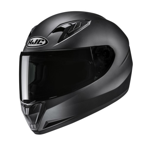 Przejdź do produktu KASK MOTOCYKLOWY JUNIOR HJC Y10 SOLID SEMI FLAT BLACK