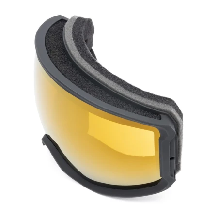 GOGLE SNOWBOARDOWE IMX PEAK MATT BLACK /GRAPHIC BLACK - SZYBA PODWÓJNA GOLD IRRIDIUM + BROWN