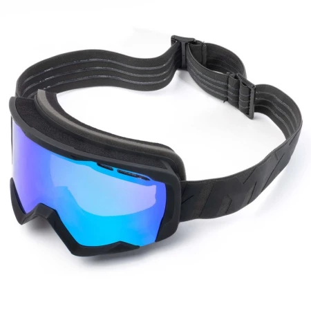 GOGLE IMX SNOW MATT BLACK /BLACK - SZYBA PODWÓJNA GREEN IRRIDIUM + BROWN (1 SZYBA W ZEST.)