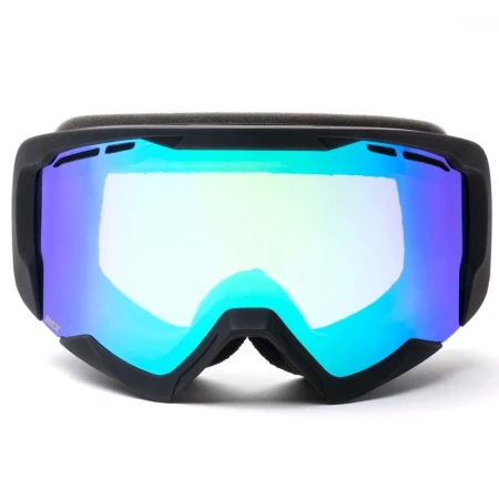 GOGLE IMX SNOW MATT BLACK /BLACK - SZYBA PODWÓJNA GREEN IRRIDIUM + BROWN (1 SZYBA W ZEST.)