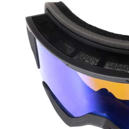 GOGLE IMX SNOW MATT BLACK /BLACK - SZYBA PODWÓJNA GREEN IRRIDIUM + BROWN (1 SZYBA W ZEST.)