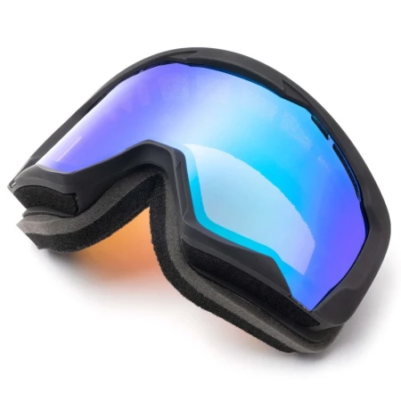 GOGLE IMX SNOW MATT BLACK /BLACK - SZYBA PODWÓJNA GREEN IRRIDIUM + BROWN (1 SZYBA W ZEST.)