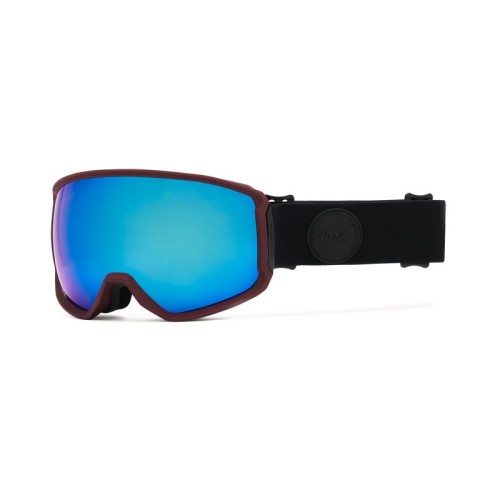Przejdź do produktu GOGLE SNOWBOARDOWE IMX PEAK PURPLE MATT BLACK - SZYBA PODWÓJNA BLUE IRRIDIUM + BROWN
