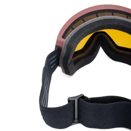 GOGLE SNOWBOARDOWE IMX PEAK PURPLE MATT BLACK - SZYBA PODWÓJNA BLUE IRRIDIUM + BROWN