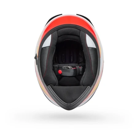 KASK MOTOCYKLOWY BELL LITHIUM NOVA WHITE RED
