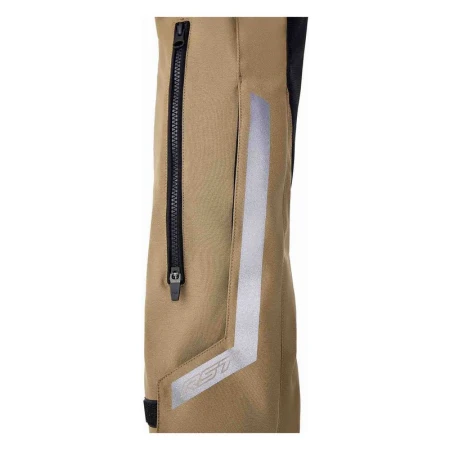 SPODNIE MOTOCYKLOWE TEKSTYLNE RST PRO SERIES ADVENTURE D3O SAND BLACK