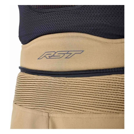 SPODNIE MOTOCYKLOWE TEKSTYLNE RST PRO SERIES ADVENTURE D3O SAND BLACK