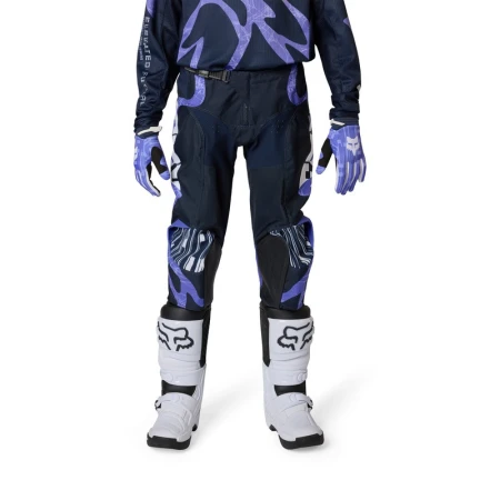 SPODNIE MOTOCYKLOWE JUNIOR FOX 180 DIFFUSE SE BLUEBERRY 24
