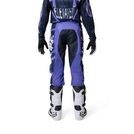 SPODNIE MOTOCYKLOWE JUNIOR FOX 180 DIFFUSE SE BLUEBERRY 24