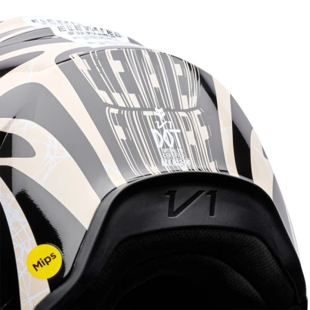KASK MOTOCYKLOWY FOX V1 DIFFUSE SE BLACK