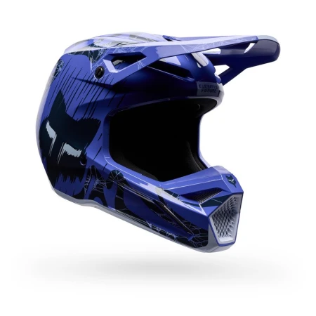 KASK MOTOCYKLOWY FOX V1 DIFFUSE SE PURPLE DOVE