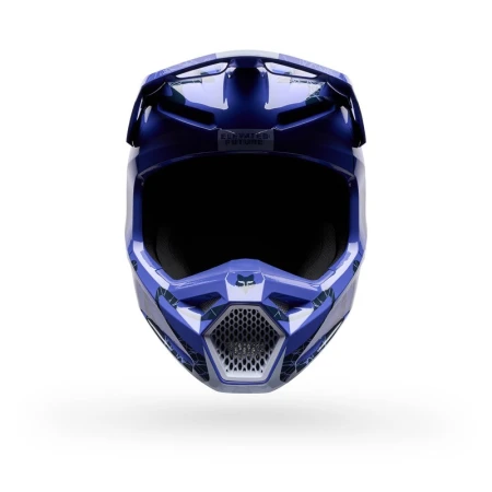 KASK MOTOCYKLOWY FOX V1 DIFFUSE SE PURPLE DOVE