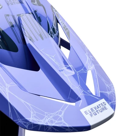 KASK MOTOCYKLOWY FOX V1 DIFFUSE SE PURPLE DOVE