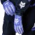 BLUZA MOTOCYKLOWA JUNIOR FOX 180 DIFFUSE SE BLUEBERRY