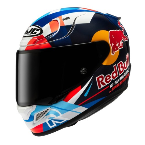 Przejdź do produktu KASK MOTOCYKLOWY HJC RPHA12 RED BULL MISANO GP 2 BLACK RED