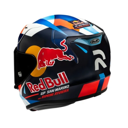 KASK MOTOCYKLOWY HJC RPHA12 RED BULL MISANO GP 2 BLACK RED