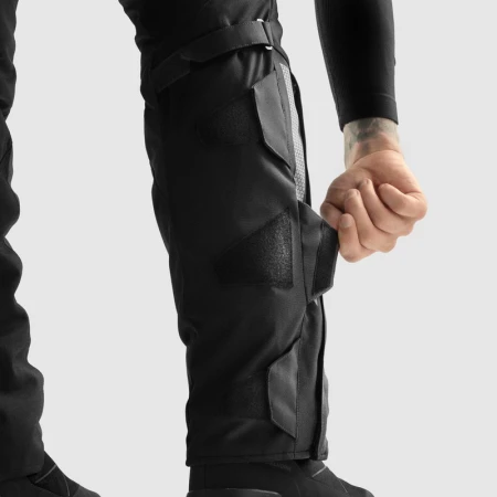 SPODNIE MOTOCYKLOWE TEKSTYLNE REBELHORN HARDY 3.0 BLACK (DŁUGA NOGAWKA) L-S