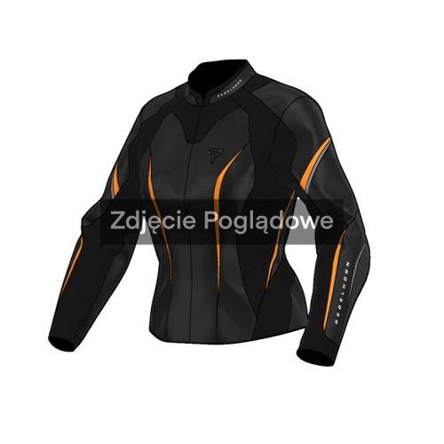 Przejdź do produktu KURTKA MOTOCYKLOWA SKÓRZANA DAMSKA REBELHORN DIVA ST BLACK GOLD W32