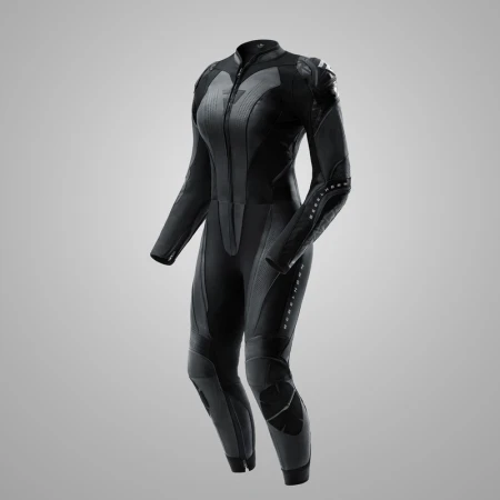 KURTKA MOTOCYKLOWA SKÓRZANA DAMSKA REBELHORN DIVA RS BLACK W32