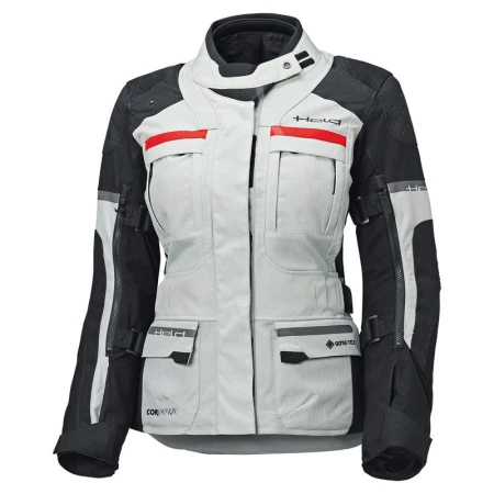 KURTKA MOTOCYKLOWA TEKSTYLNA DAMSKA HELD CARESE 3 [GORE-TEX] GREY BLACK WL