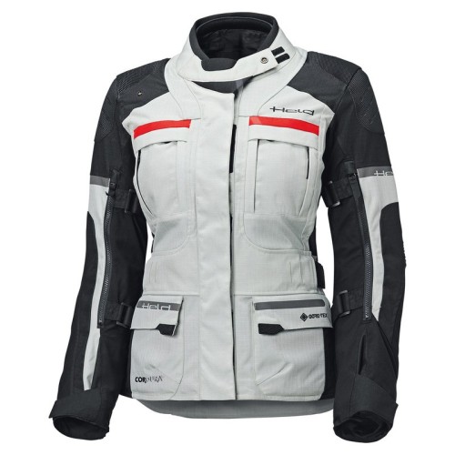 Przejdź do produktu KURTKA MOTOCYKLOWA TEKSTYLNA DAMSKA HELD CARESE 3 [GORE-TEX] GREY BLACK WL