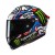 KASK MOTOCYKLOWY HJC RPHA1 V2 CARBON QUARTARARA LE MANS 3 REPLICA BLACK BLUE