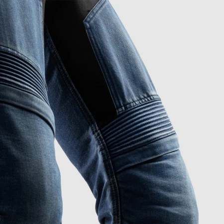JEANSY MOTOCYKLOWE REBELHORN EAGLE 4 WASHED BLUE SLIM FIT 28/32