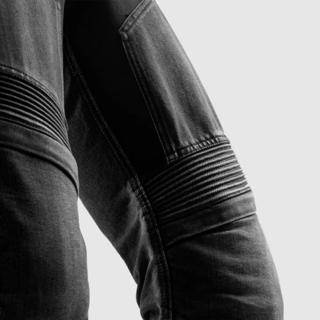 JEANSY MOTOCYKLOWE REBELHORN EAGLE 4 BLACK SLIM FIT 28/32