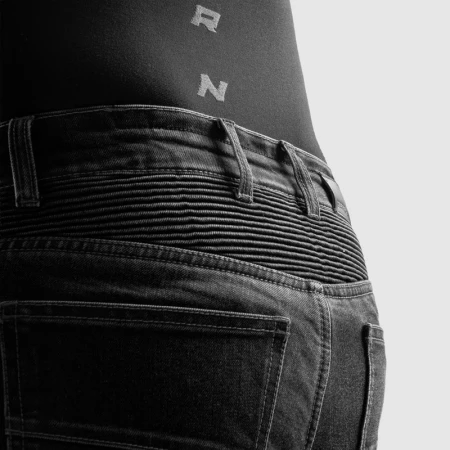 JEANSY MOTOCYKLOWE REBELHORN EAGLE 4 BLACK REGULAR FIT 28/32