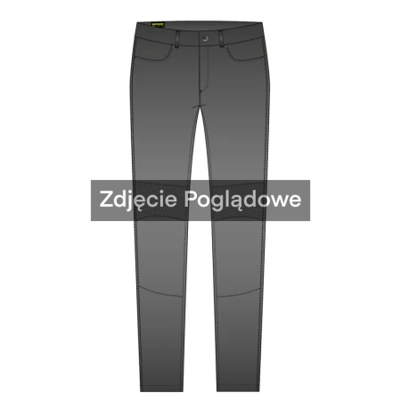 JEANSY MOTOCYKLOWE DAMSKIE BROGER AURA WASHED BLACK 26/30