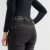 JEANSY MOTOCYKLOWE DAMSKIE BROGER AURA WASHED BLACK 26/30