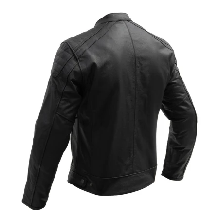 KURTKA MOTOCYKLOWA SKÓRZANA BROGER LEGEND BLACK