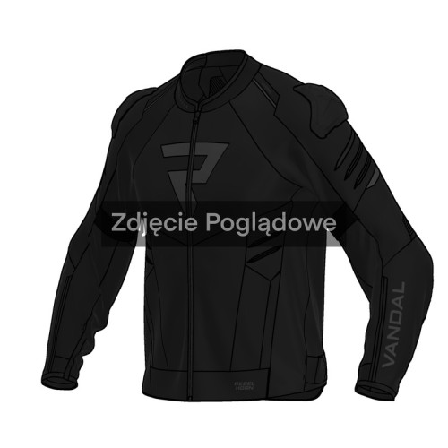 Przejdź do produktu KURTKA MOTOCYKLOWA TEKSTYLNA REBELHORN VANDAL 2 AIR BLACK