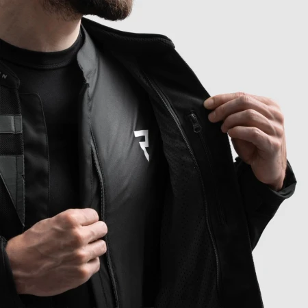 KURTKA MOTOCYKLOWA TEKSTYLNA REBELHORN VANDAL 2 AIR BLACK